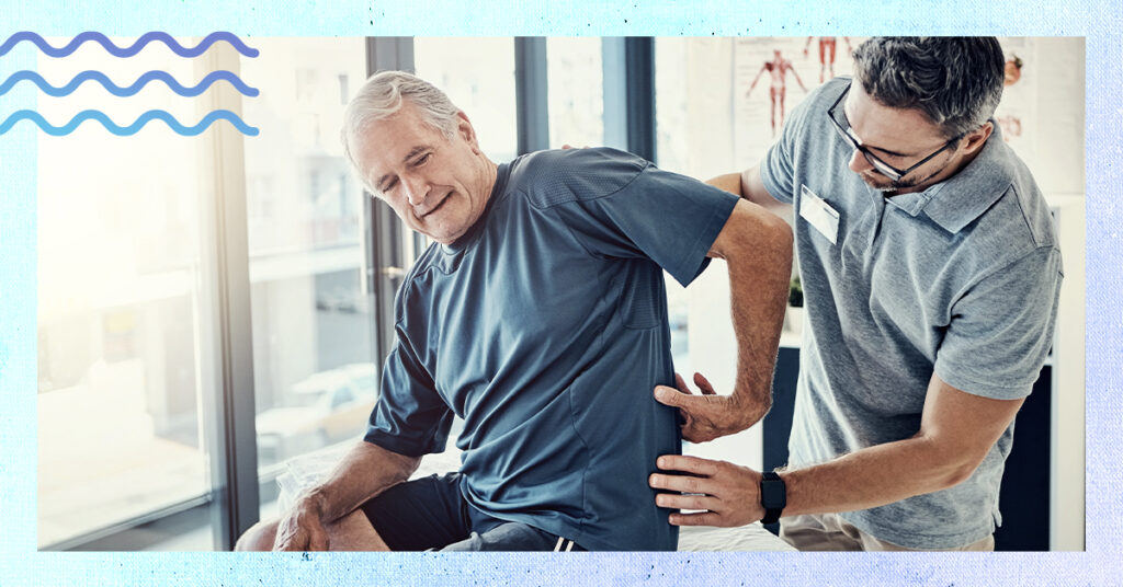 back pain from a car accident